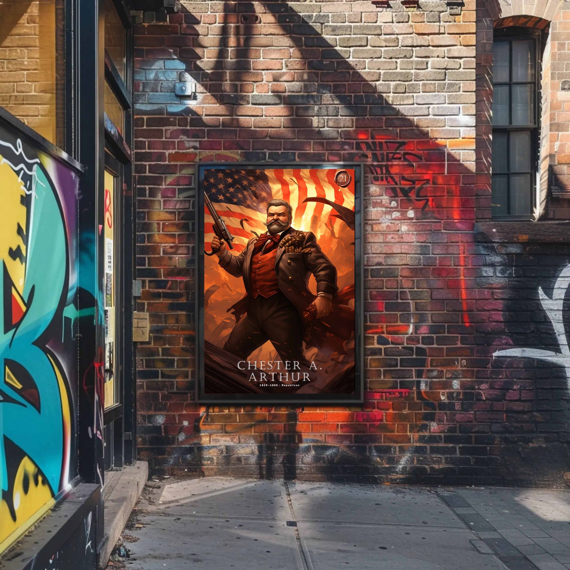 Chester A. Arthur: A Historical Tribute Poster