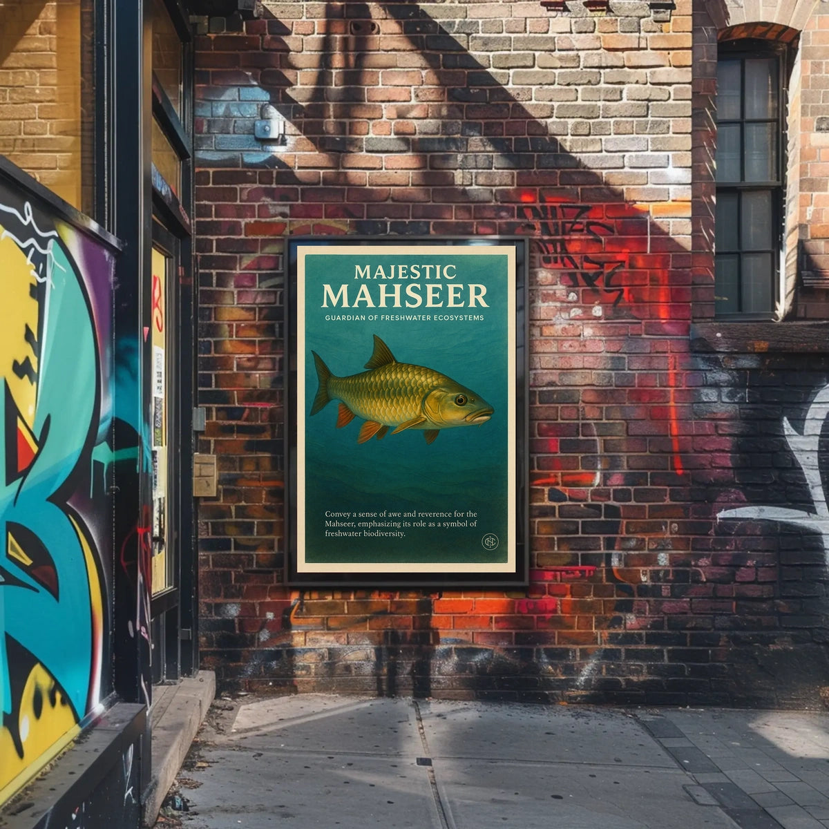 Majestic Mahseer Poster