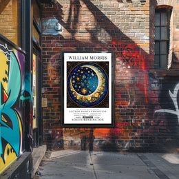 William Morris Cotton Prints Exhibition Poster