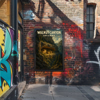 Walnut Canyon, Arizona Poster