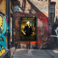 John Adams Founding Father Poster PosterGoat