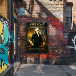 John Adams Founding Father Poster PosterGoat