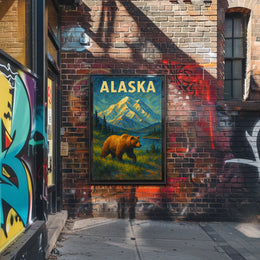 Alaska Wilderness Poster