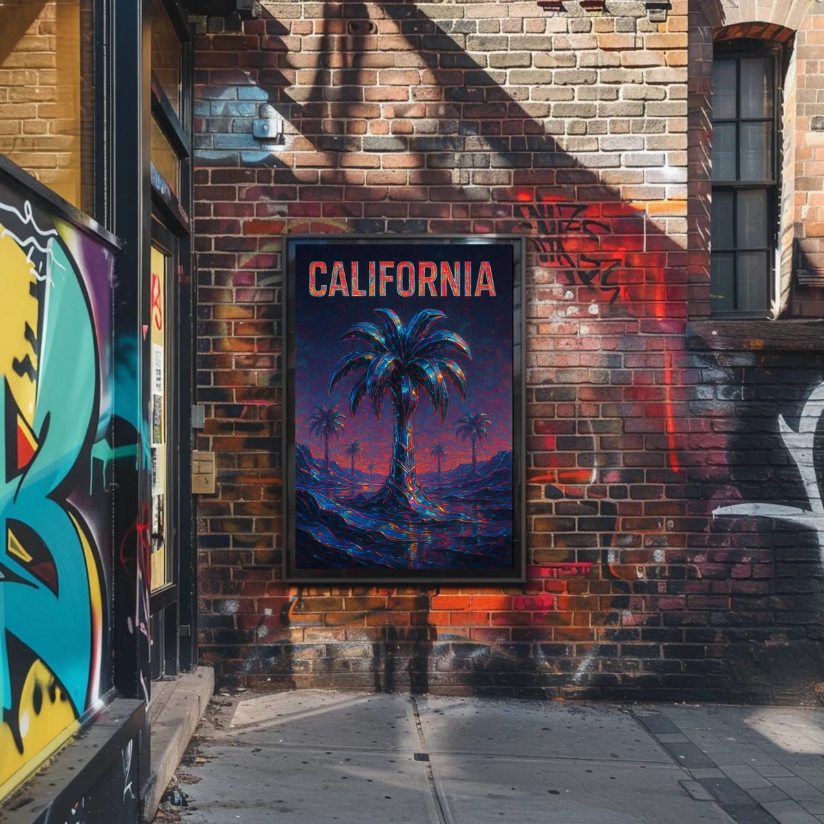 California Dreamscape Poster
