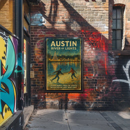 Austin River of Lights Poster