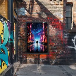 Neon City Dreams Poster