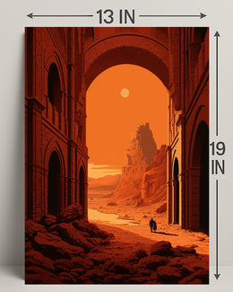 Journey Through The Arches Poster PosterGoat