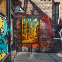 Al Balad The Colorful Old City Of Poster