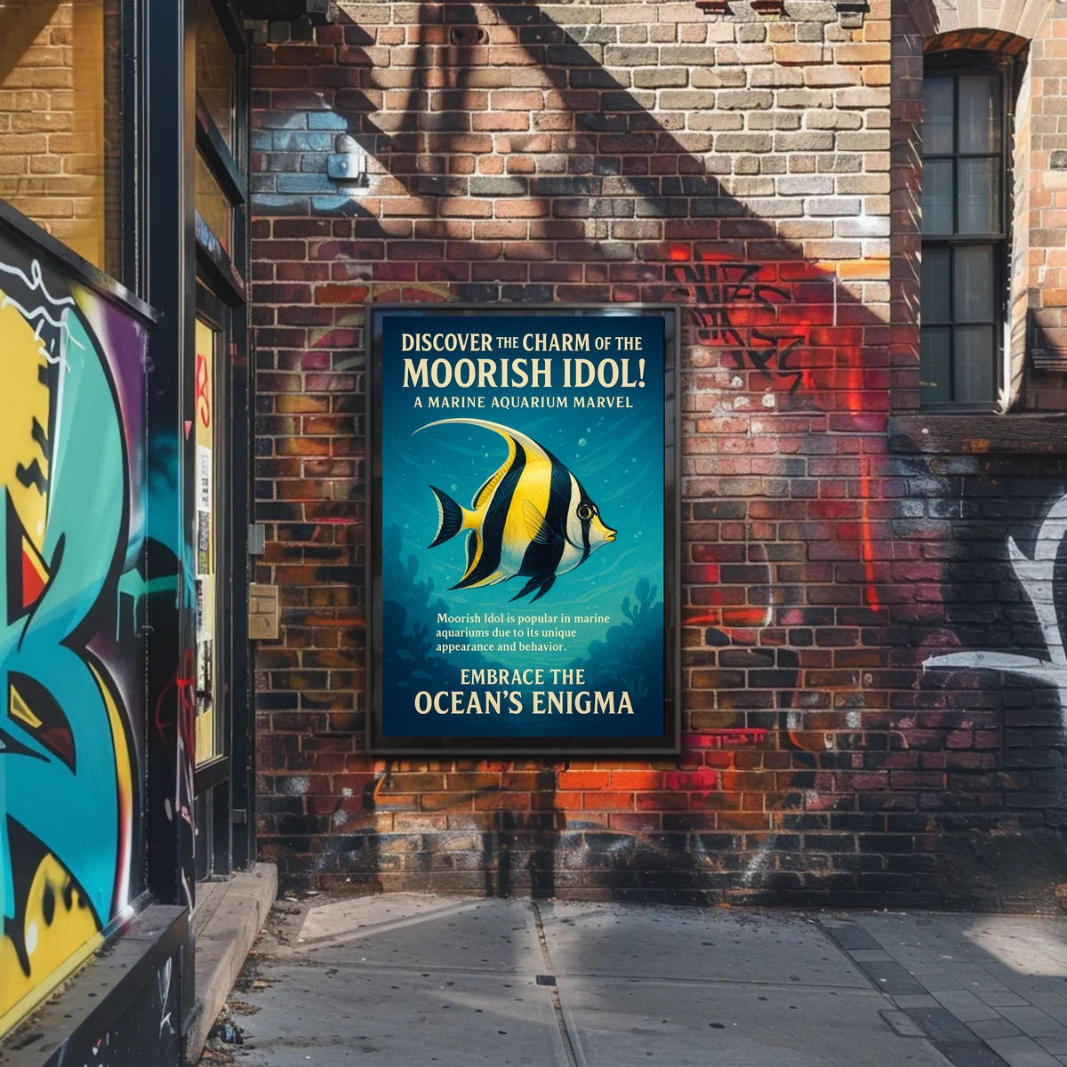 Discover the Charm of the Moorish Idol Poster