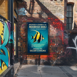 Discover the Charm of the Moorish Idol Poster