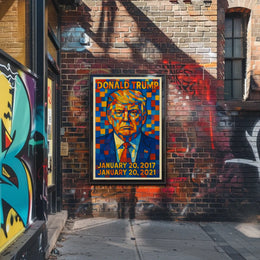 Donald Trump Presidential Term Poster