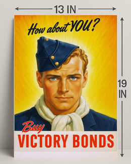 Buy Victory Bonds Poster PosterGoat
