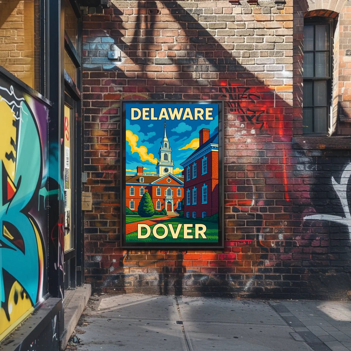 Delaware State Capitol Dover Poster
