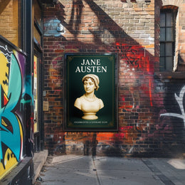 Jane Austen Celebrating a Literary Icon Poster PosterGoat