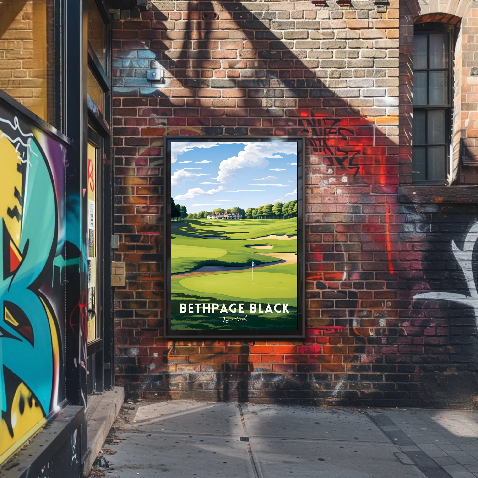 Bethpage Black Golf Course Sports Poster