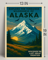 Explore The Wilderness Of Alaska Poster PosterGoat