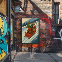 Reindeer Racing Adventure Poster