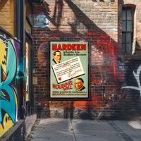 Hardeen Magic Legacy Vintage Cultural or Heritage Poster