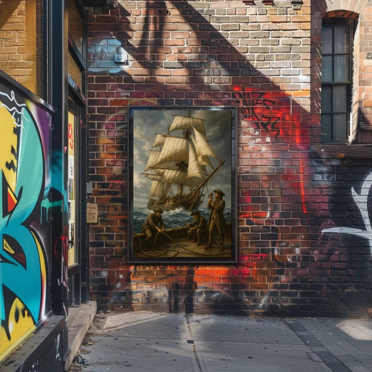 Voyage on the High Seas Poster