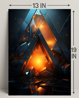Geometric Inferno Poster
