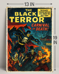 The Black Terror - Carnival of Death Poster PosterGoat