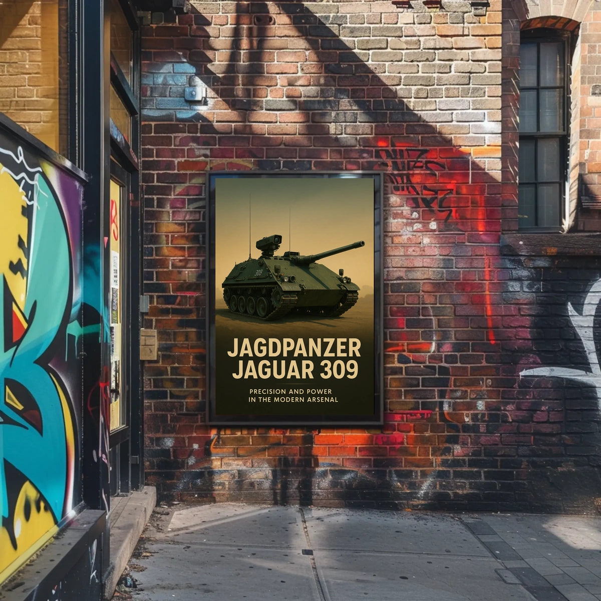 Jagdpanzer Jaguar 309 Poster