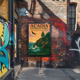 Acadia National Park Poster