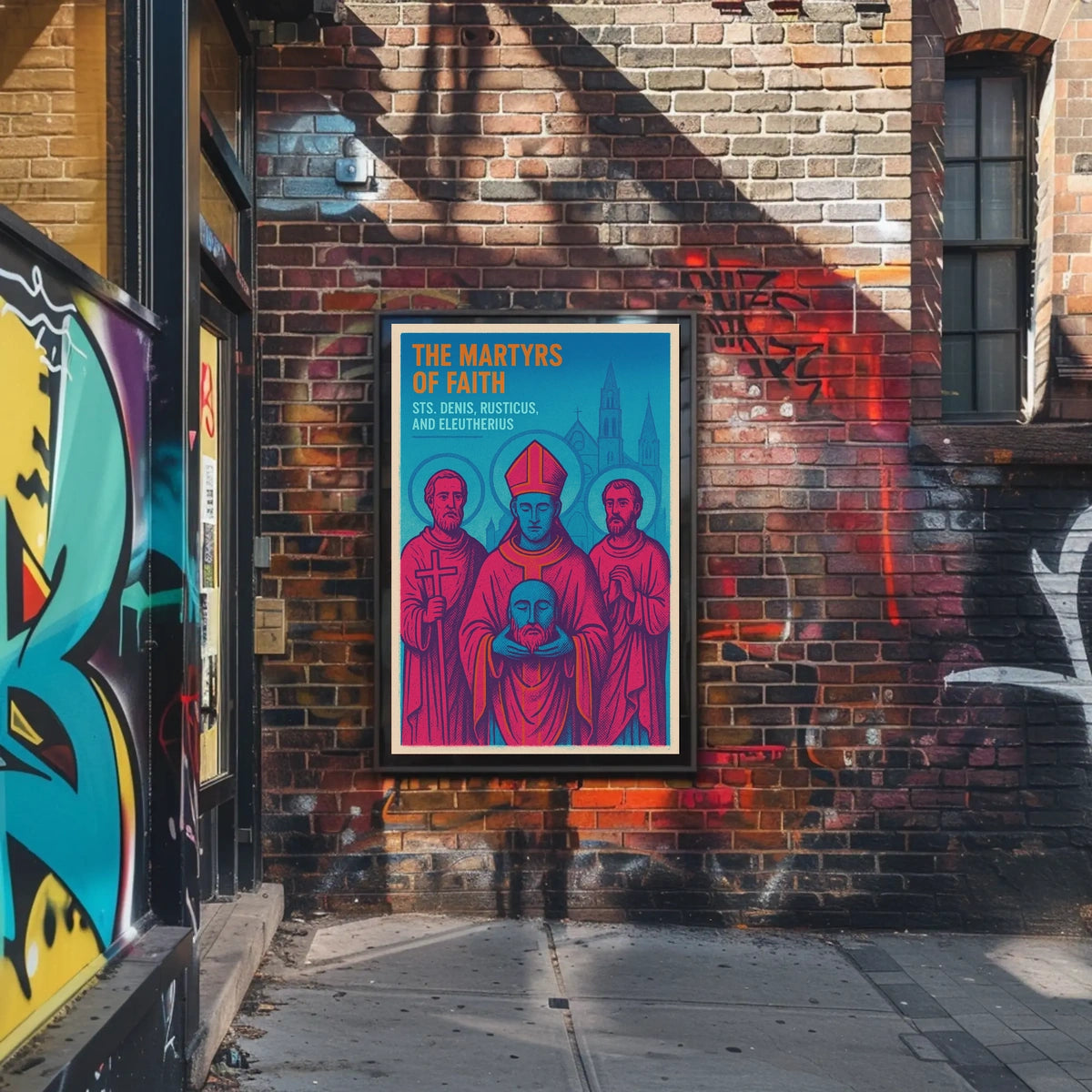 The Martyrs Of Faith Poster