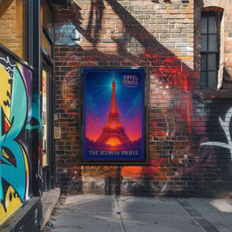 Eiffel Tower The Icon of Paris Poster