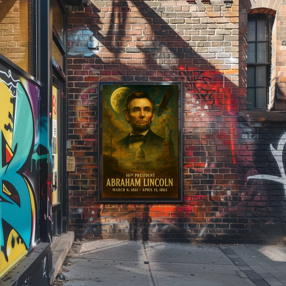 Abraham Lincoln 16Th President Poster