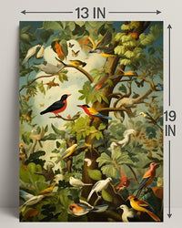 Birds Of Paradise William Morris Art Poster