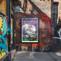 New York World Fair Travel Poster Retro Wall Art For Home