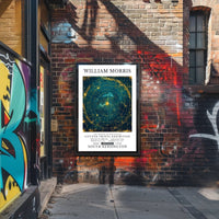 William Morris Cotton Prints Exhibition Poster