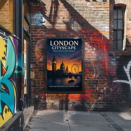 London Cityscape Poster