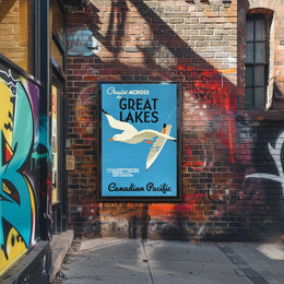 Cruise Across The Great Lakes Poster