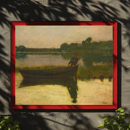 Serene Solitude: Impressionistic Tranquility Artistic Poster