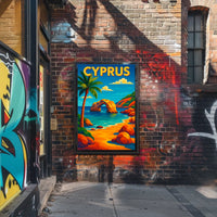 Cyprus Coastal Paradise Poster