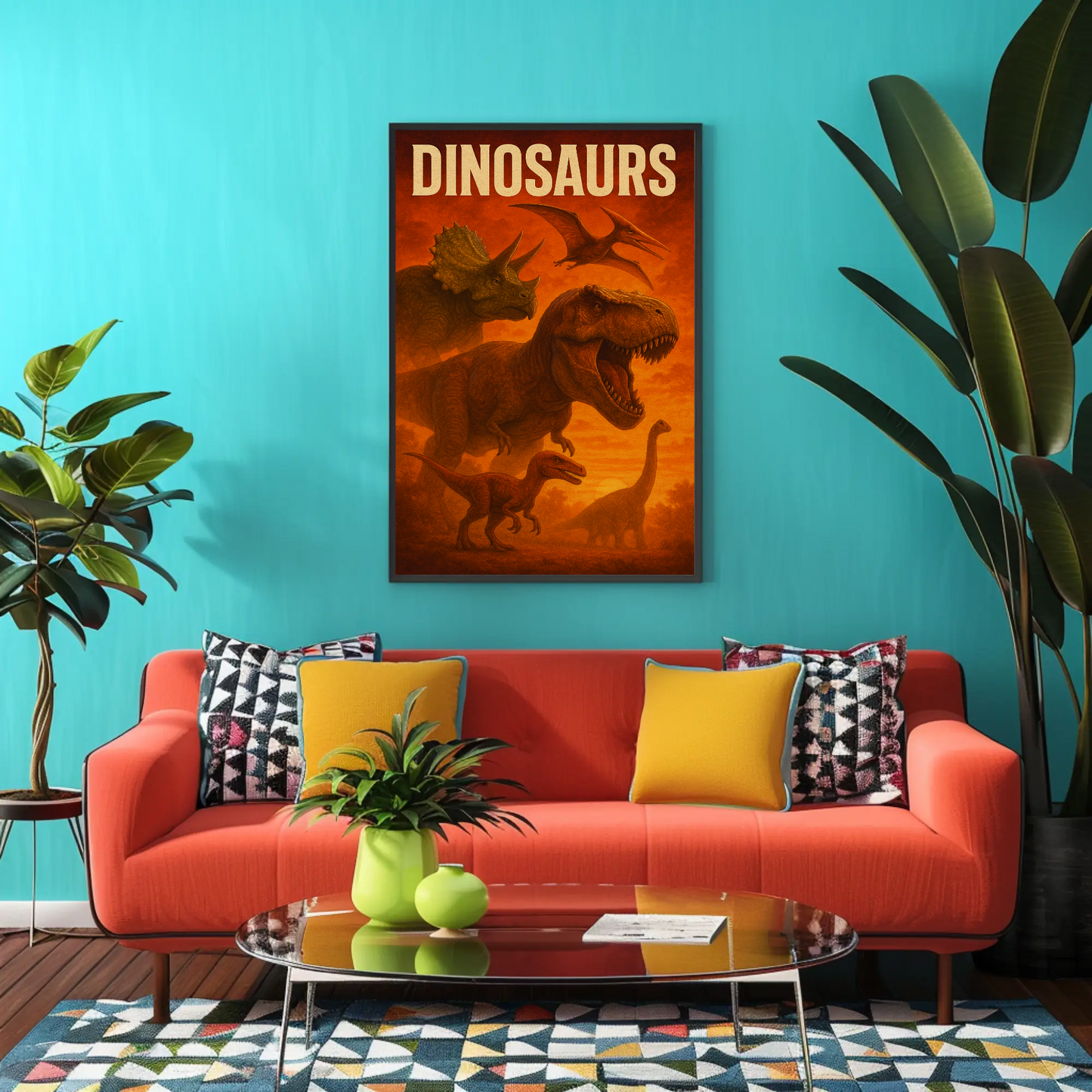 Dinosaurs Movie Poster 1 Vintage Poster