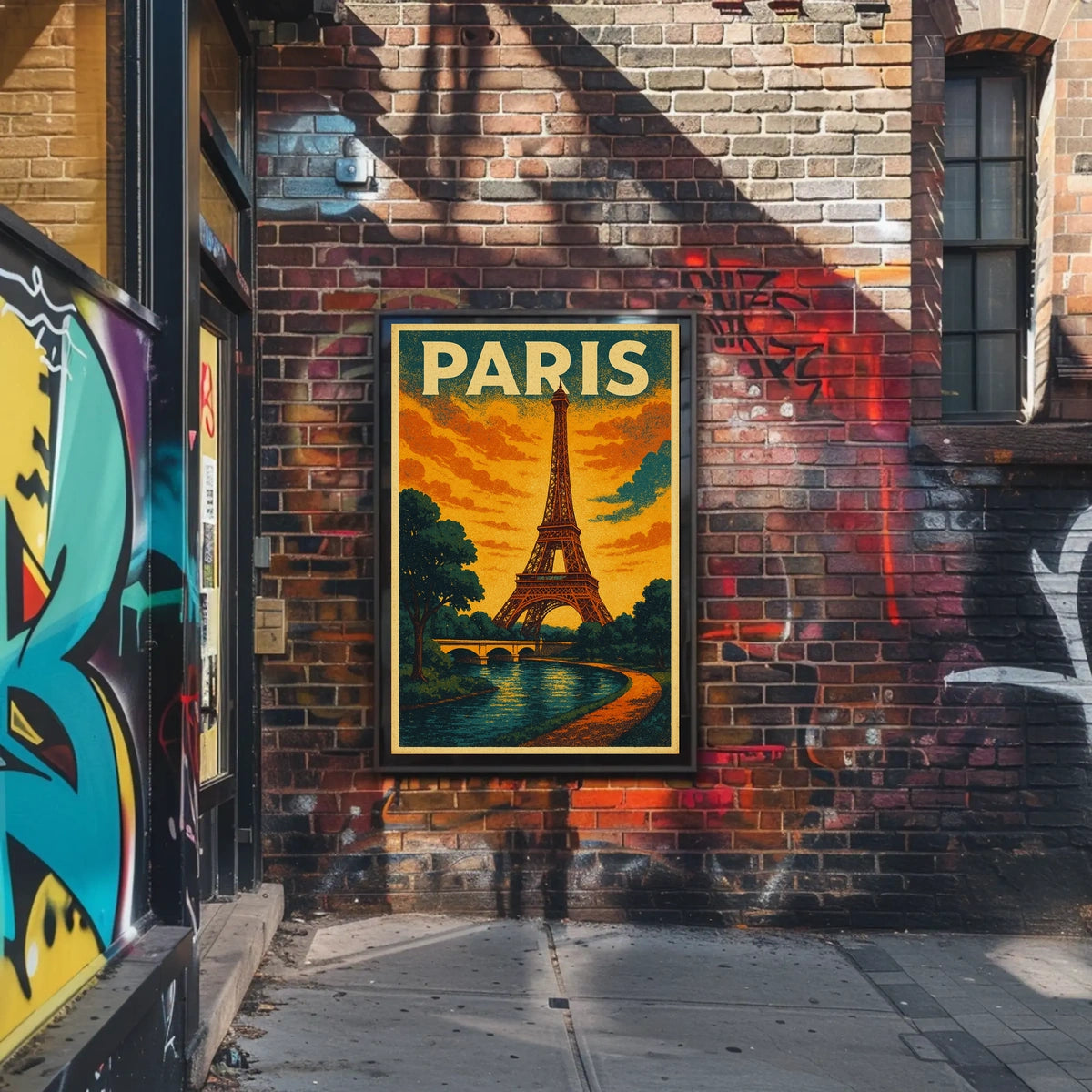 Paris Travel Poster