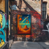 Fly Canyonlands Poster