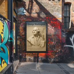 George Washington 1st President Poster PosterGoat