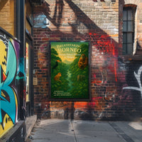 Breathtaking Borneo Poster