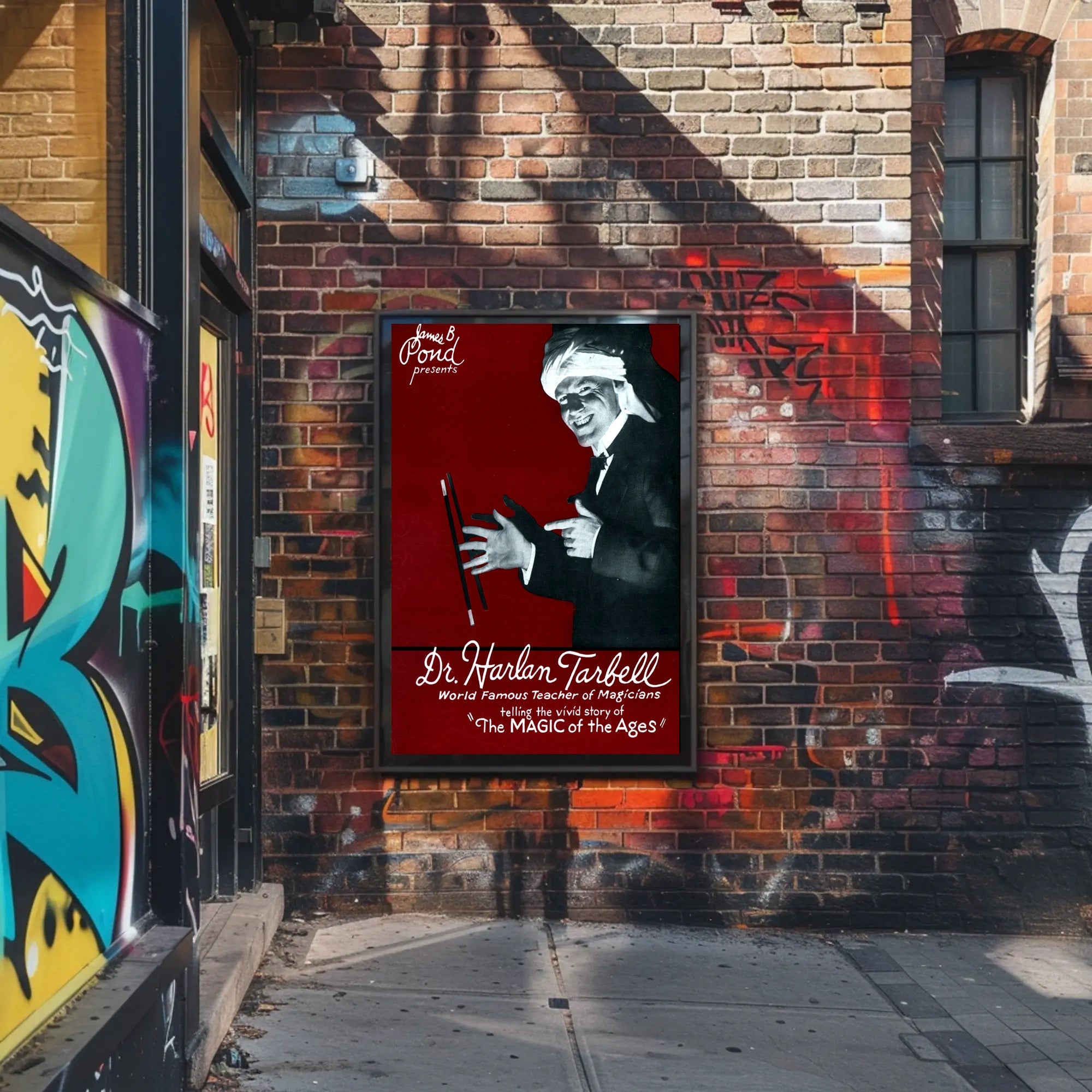 The Magic of Dr. Harlan Tarbell Heritage Poster