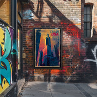 Chicago Skyline Poster