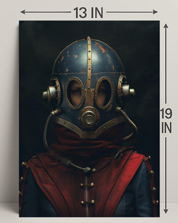 Steampunk Explorer Poster PosterGoat