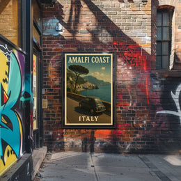 Amalfi Coast Italy Poster