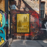 Prague Bohemian Noël Poster