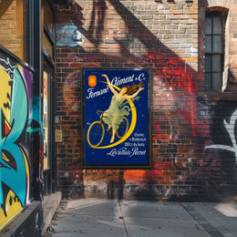 Fernand Clément & Cie Cycling Advertisement Poster