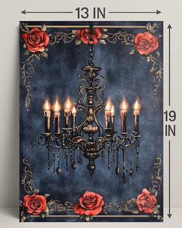 Chandelier Elegance Poster