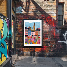 London Flower Market 2024 Poster PosterGoat
